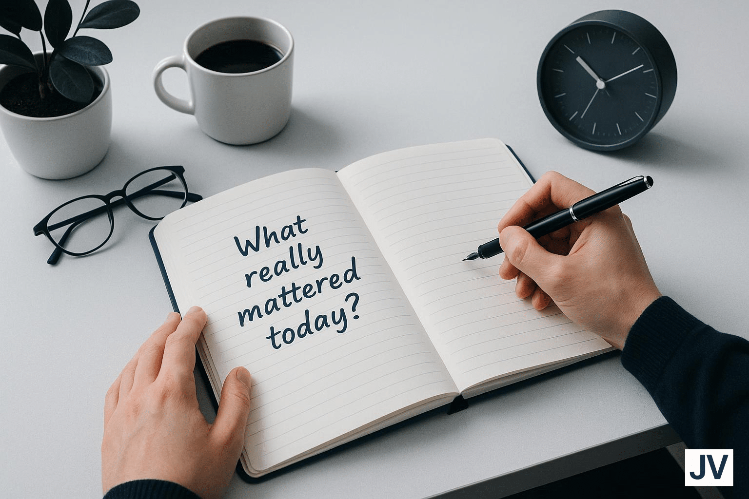 Calm Productivity. What really mattered today.