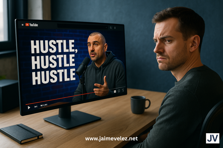 The Hustle Lie I used to Believe. Slow is Fast.