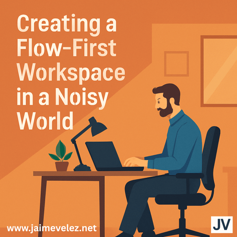 Creating a Flow-First Workspace in a Noisy World